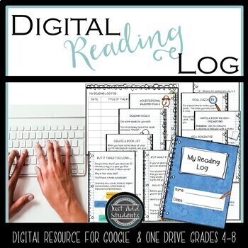 Preview of Reading Log for independent reading challenges and activities