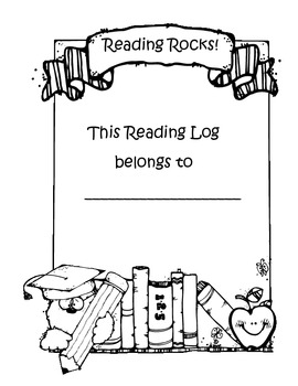 Reading Log with cover by Stephanie Wodahl | Teachers Pay ...