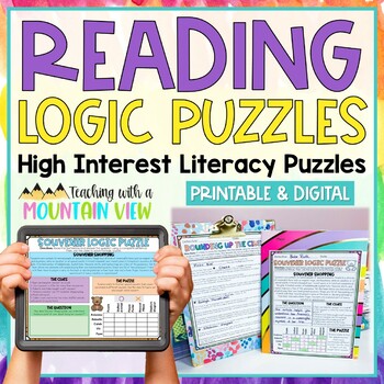 Preview of Reading Logic Puzzles Activities for Enrichment
