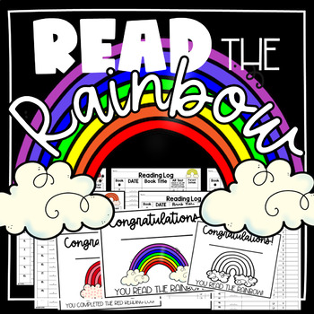 Preview of Reading Logs & Certificates - Read the Rainbow