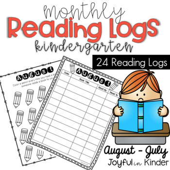 Preview of Reading Logs - Monthly