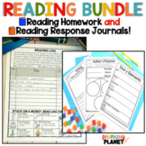 Reading Logs Reading Comprehension Sheets and Response Jou