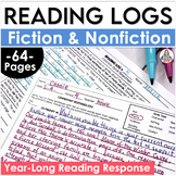 Reading Logs & Reading Response to Literature and Nonficti