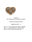 Reading Logs and Book Report - Nine weeks - Accountability