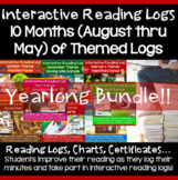 Back to School Bundle Activities Reading Logs for School Year