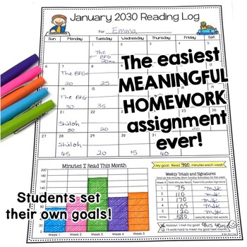 reading logs editable monthly reading calendars with