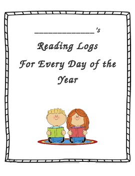 Preview of Reading Logs for Every Day of the Year