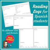 Reading Logs for Spanish Students
