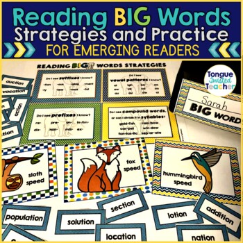 Preview of Decoding and Reading Multisyllabic Longer Big Words Strategies and Practice