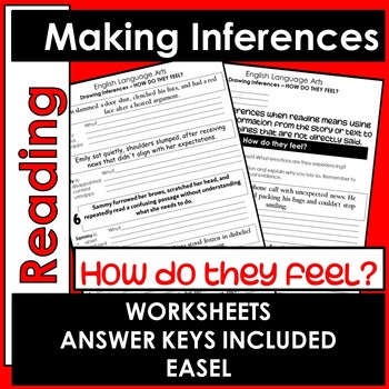 Preview of Reading - Making Inferences - NO PREP Worksheets