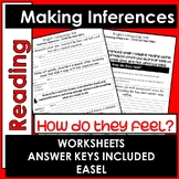 Reading - Making Inferences - NO PREP Worksheets