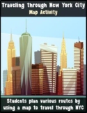 Reading Maps - New York City - Map Activity