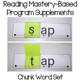 Reading Mastery-Based Word Chunk Cards