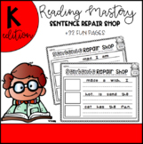 RMSE K | Sentence Repair Shop