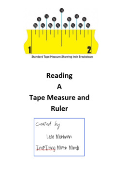 Preview of Reading (Measuring) a Tape Measure and Ruler