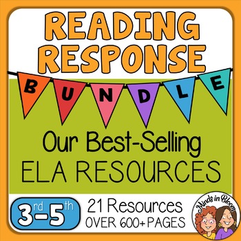 Preview of Reading Mega Bundle 600 Pages for Comprehension, Guided, and Independent Reading