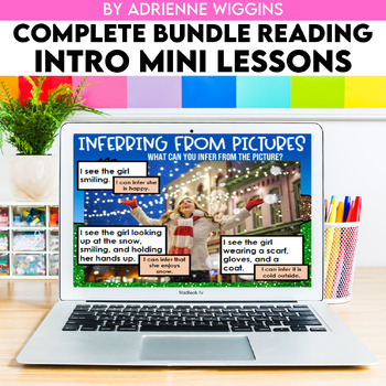 Preview of Reading Intro Mini Lessons - Bundle 1