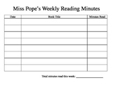 Reading Minutes