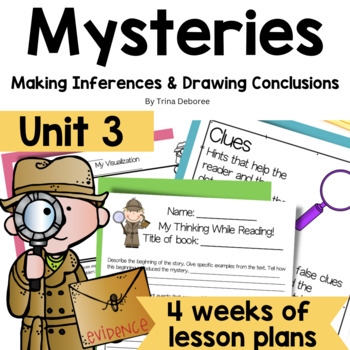 Preview of Making Inferences & Drawing Conclusions With Mysteries Interactive Read Aloud