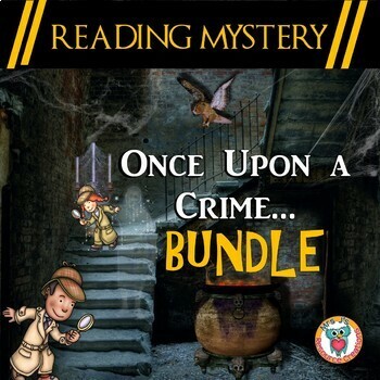 Preview of Reading Mystery Bundle - Once Upon a Crime Reading Comprehension Passages
