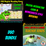 Reading Mystery Duo Bundle - Worksheets & Digital Game For