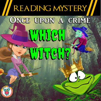 Preview of Reading Mystery - Which Witch? - Homophones, Comprehension - Halloween