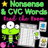 Reading - Nonsense and CVC Words - Read the Room Activity
