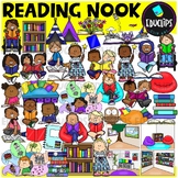 Reading Nook Clip Art Set {Educlips Clipart}