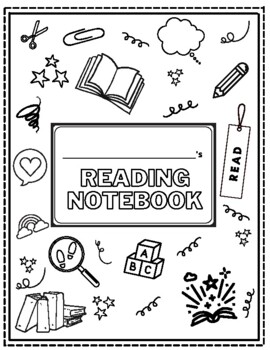 Preview of Reading Notebook Cover