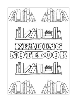 Preview of Reading Notebook Cover