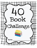 40 Book Challenge Reading Notebook inspired by The Book Whisperer