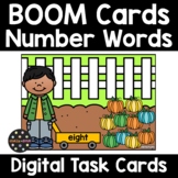 Reading Number Words BOOM Cards