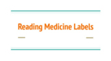 Reading OTC Medicine Labels 