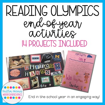Preview of Reading Olympics: 14 projects perfect for end-of-year engagement!