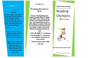 Preview of Reading Olympics Pamphlet - Silver