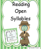 Reading Open [Vowel] Syllables - Unit 5