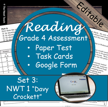 Preview of Reading Part A/B Test Prep NWT 1