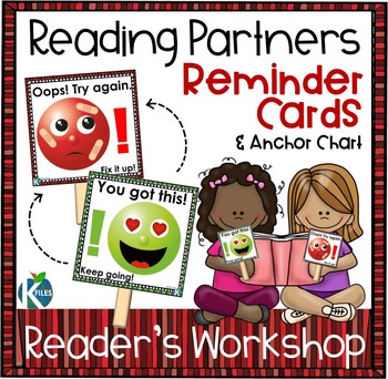 Preview of Reading Partner Reminder Flip Cards