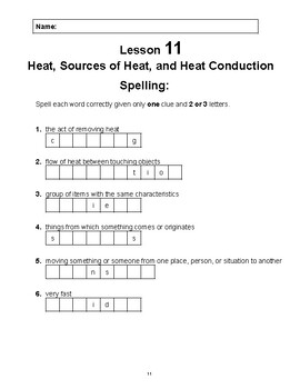 Preview of Reading Passage 11: Heat, Sources of Heat, and Heat Conduction PDF