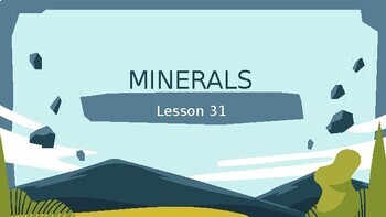 Preview of Reading Passage 31: Minerals PPT