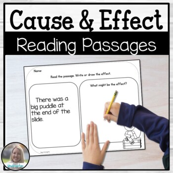 Preview of Cause and Effect | Reading Passage Activities | Primary