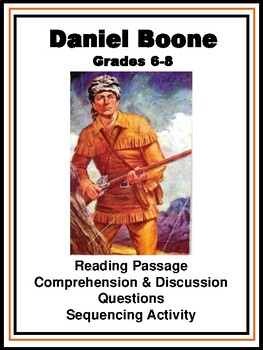 Preview of Reading Passage: Daniel Boone