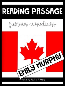 Preview of Reading Passage - Emily Murphy