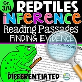 Reading Passages 3rd/4th Grade Reptiles Making Inferences 