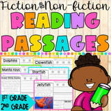 FICTION and NONFICTION Reading Passages for the WHOLE YEAR 500+ Pages!