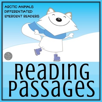 Preview of Arctic Animal Reading Passages for Kinders and First Grade