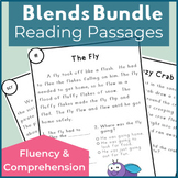 Blends Reading Passages for Fluency and Comprehension Bundle
