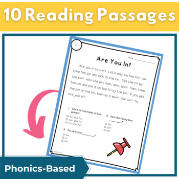 Reading Passages For Fluency And Prehension Short I By