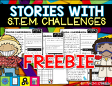 Reading Passages and STEM Challenge FREEBIE