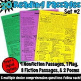 Reading Passages with Comprehension Questions: 4th Grade a